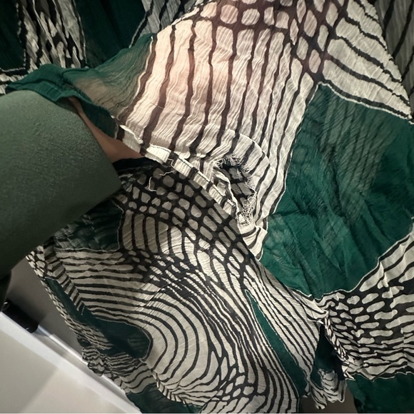 Anthropologie The Marais Printed Chiffon Maxi - Picture 6 of 6